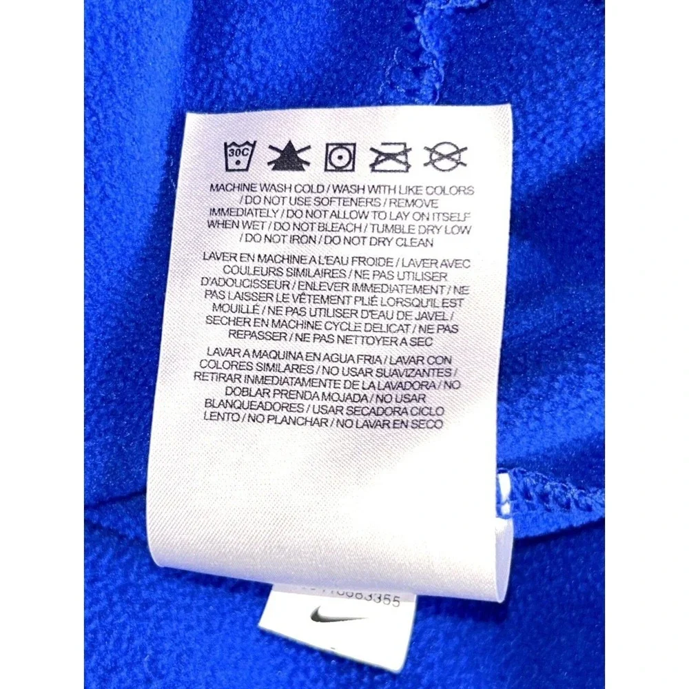 Nike Therma-Fit Graphic Hoodie Men's Size S Blue